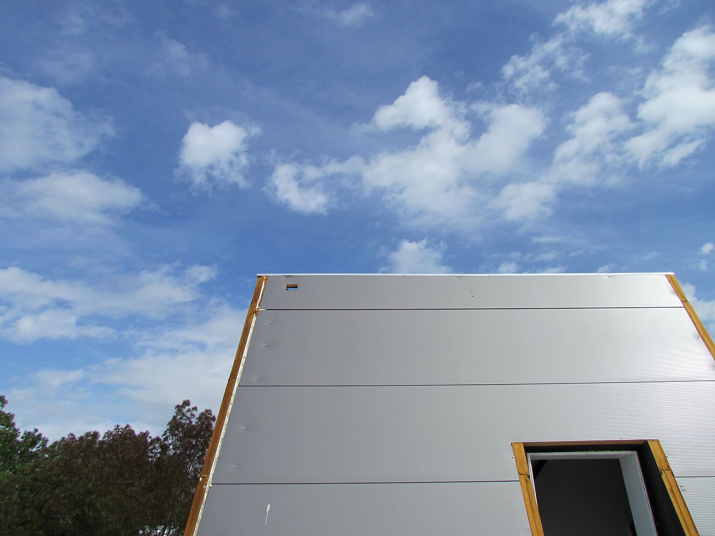 Metalen gevelbekleding